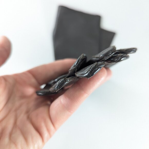 Vintage brown Real Kid leather gloves size 6.5 - Picture 3 of 6